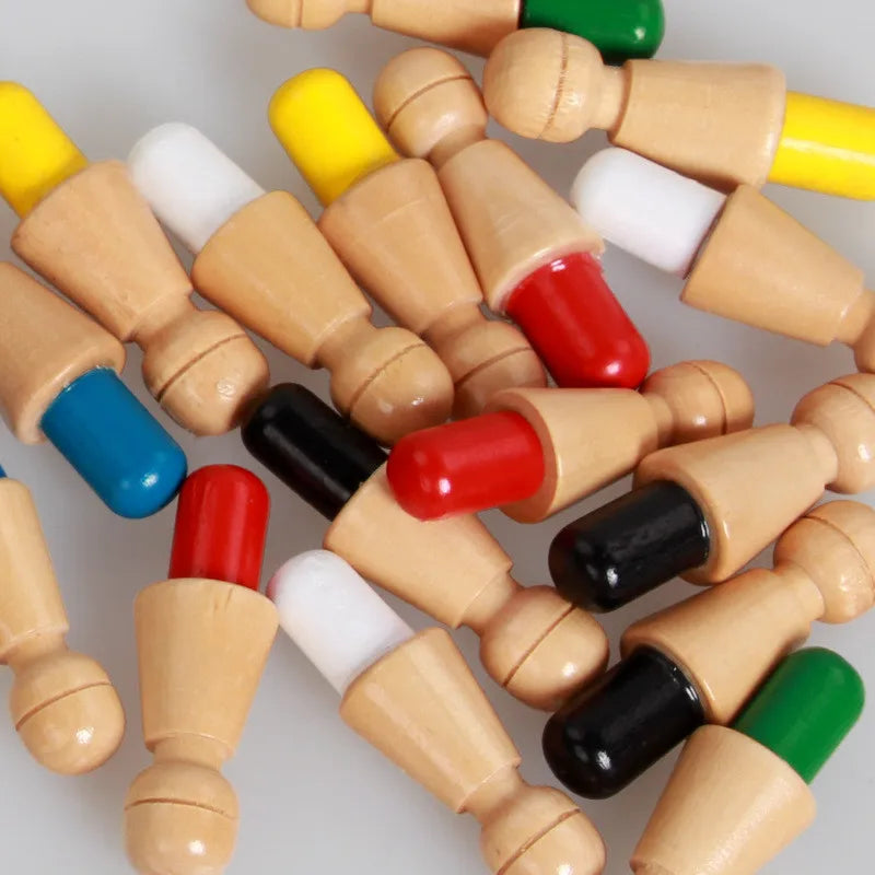 Kids Color Cognitive Ability Toy Wooden Memory Match Stick Chess Game Fun Block Board Game Educational Toys for Kid Gift