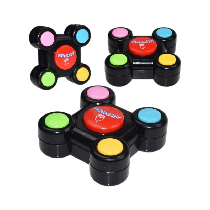 Kids Montessori Educational Memory Game Machine with Lights Sounds Toy Interactive Game Memory Training Game Funny Puzzle Toys