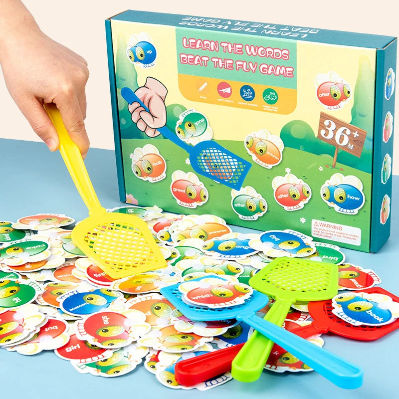 Montessori Educational Kids Toys Learning English Words Cognition Card Family Games Toys Memory Training Toys For Children