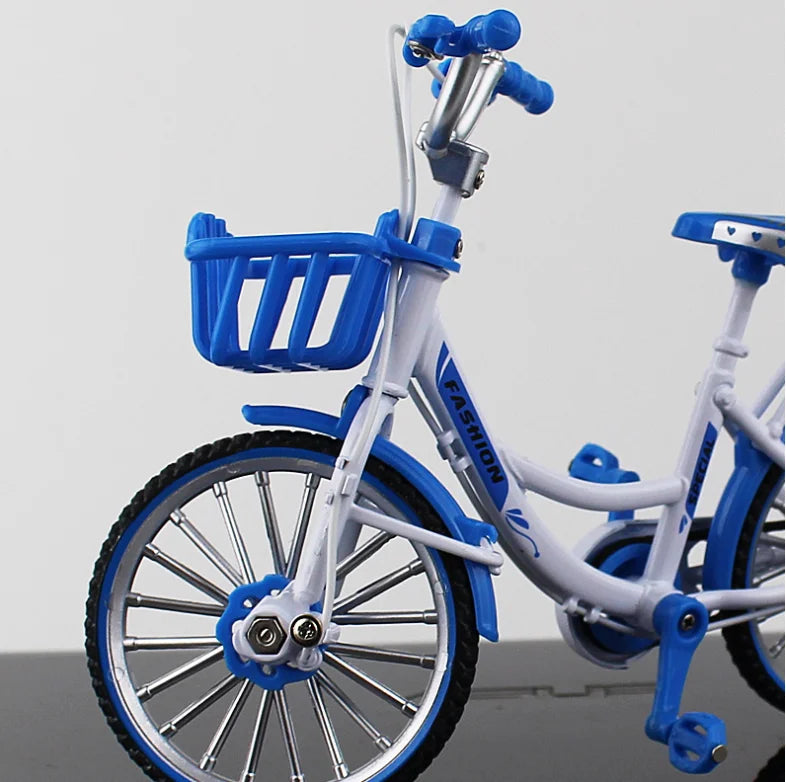 Kids Mini 1:10 Model Alloy Mountain Bicycle Diecast Metal Simulation Mountain Bike decoration Collection Toy For Boys