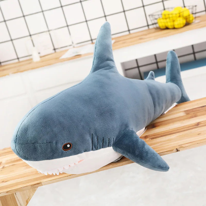 1pcs Plush Shark Doll Toy Cute Mini Keychain Soft Stuffed Speelgoed Animal Plushie for Birthday Gifts Doll Gift For Children