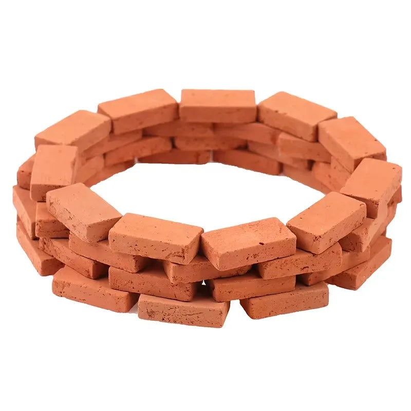 50pcs 1:16 Real Mini Bricks Model DIY Simulation Brick Jigsaw 3D Building Blocks Garden Building Kids Educational Puzzle Toys