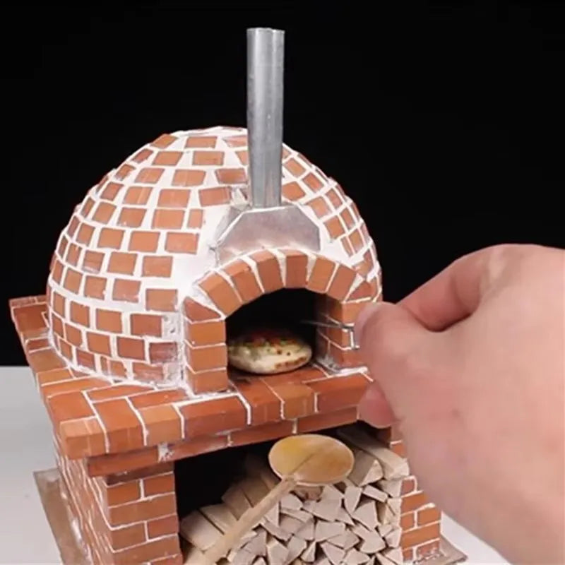 50pcs 1:16 Real Mini Bricks Model DIY Simulation Brick Jigsaw 3D Building Blocks Garden Building Kids Educational Puzzle Toys