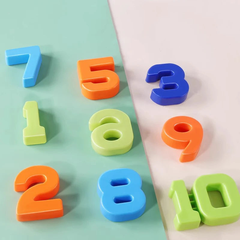 Children's Montessori Math Toy Funny Frog Scale Balance Toy Early Education Number Learning Puzzle Toys Teaching Material Gift