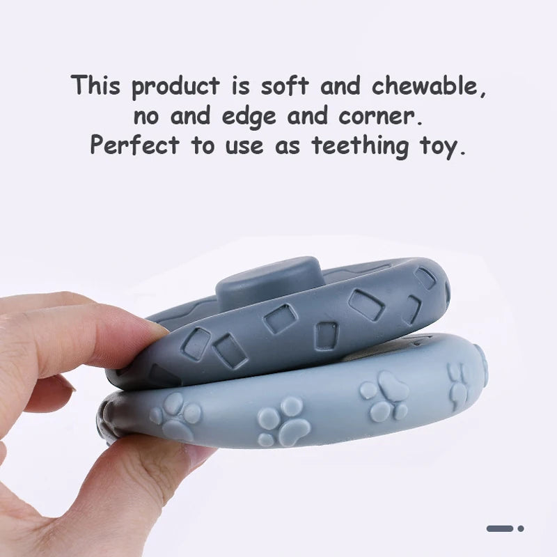 Baby Montessori Silicone Building Blocks Koala Squeeze Stacker & Teething Toys Intellectual Enlightenment Early 3D Puzzle Toys