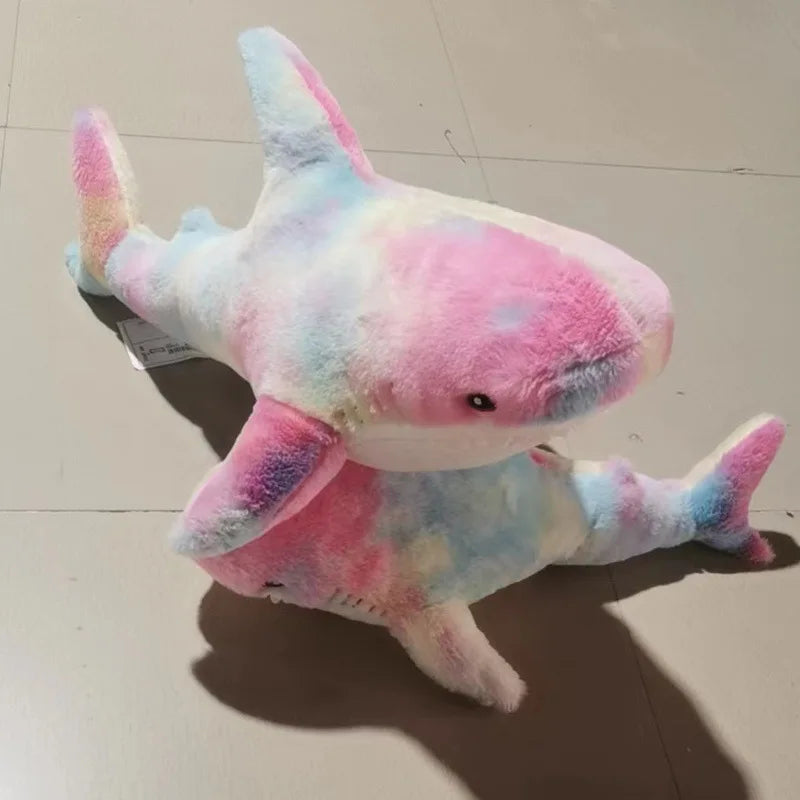 1pcs Plush Shark Doll Toy Cute Mini Keychain Soft Stuffed Speelgoed Animal Plushie for Birthday Gifts Doll Gift For Children