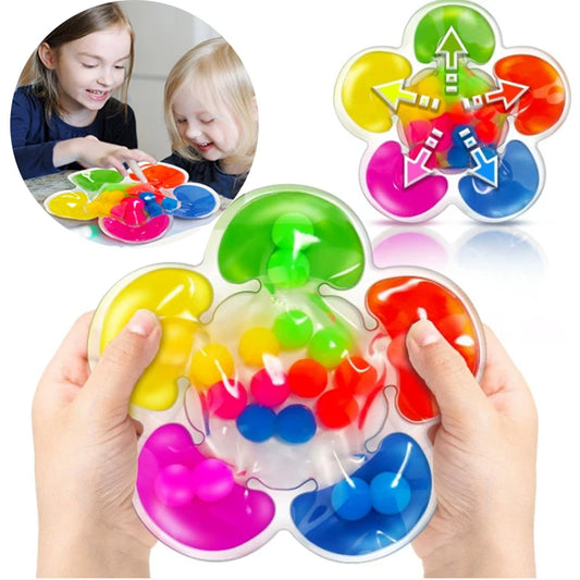 Kids Color Shape Sorting Sensory Toys Fine Motor Skills Game For Toddlers Color Matching Toys Preschool Educational Puzzle Toy